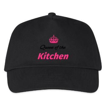 Queen of the Kitchen - Kids’ Baseball Cap - black - Front