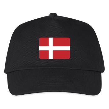 DÄNEMARK IST DER HAMMER! - Kinder Basecap - Schwarz - Vorne
