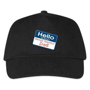 Weltbester Vater - Kinder Basecap - Schwarz - Vorne