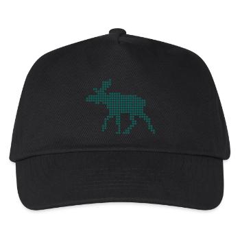 Pixel Elk - Casquette de baseball Enfant - noir - Devant