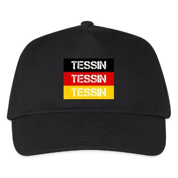 VILLE TESSIN, ALLEMAGNE - Casquette de baseball Enfant - noir - Devant