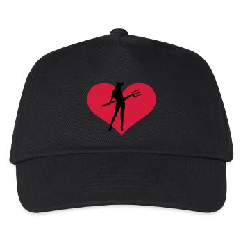 she_devil - Kinder Basecap - Schwarz - Vorne