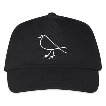 bird - Kids’ Baseball Cap - black - Front