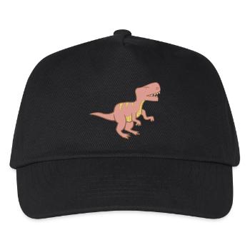 Dino #kidscontest - Kinder Basecap - Schwarz - Vorne