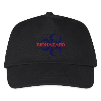 Biohazard__V006 - Kinder Basecap - Schwarz - Vorne