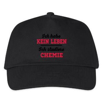 Chemie - Kinder Basecap - Schwarz - Vorne