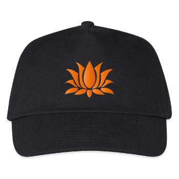 _flower_chakra2_swadhisthana_sacrum - Kinder Basecap - Schwarz - Vorne
