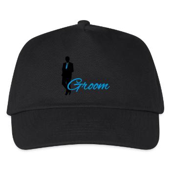 Groom - Kinder Basecap - Schwarz - Vorne