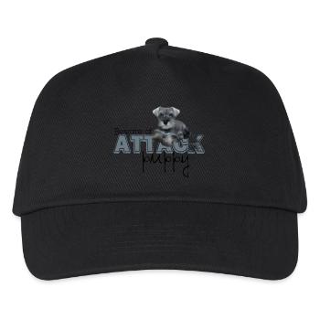 Schnauzer Attack - Kids’ Baseball Cap - black - Front