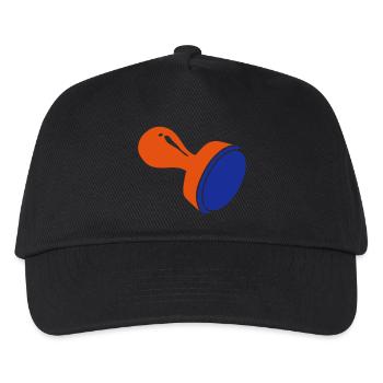 tampon buffer puffern amortiguar bufferi - Casquette de baseball Enfant - noir - Devant