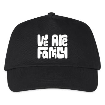 We are family - Kids’ Baseball Cap - black - Front