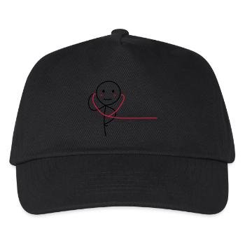 Together Forever (Motiv 2 von 2) (Boy) - Kinder Basecap - Schwarz - Vorne