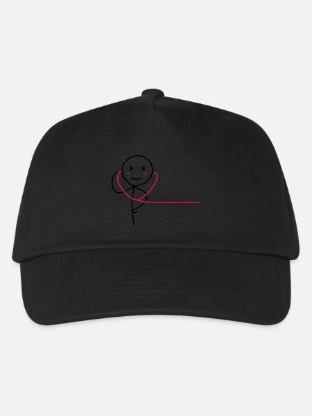 Together Forever (Scene 2 of 2) (Boy) - Kids’ Baseball Cap - black
