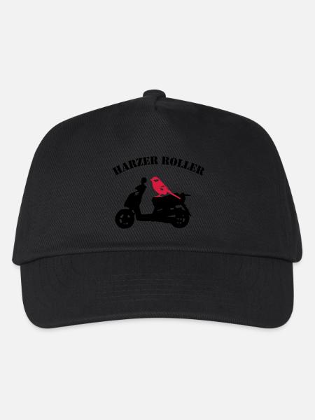 Harzer Roller - Kinder Basecap - Schwarz