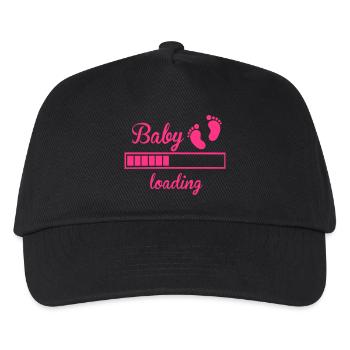 Baby - Kinder Basecap - Schwarz - Vorne