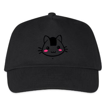 Onigiricat - chat onigiri - Kids’ Baseball Cap - black - Front