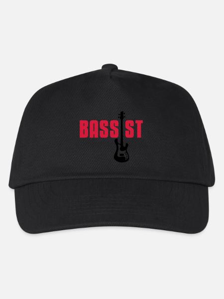bassist - Kids’ Baseball Cap - black