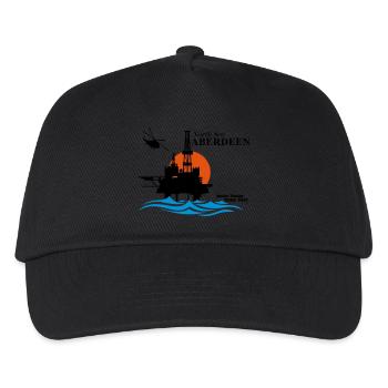North Sea Aberdeen Oil Rig Platform - Kids’ Baseball Cap - black - Front