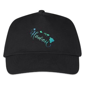Hawaii - Kinder Basecap - Schwarz - Vorne