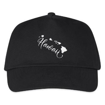 Hawaii - Kinder Basecap - Schwarz - Vorne