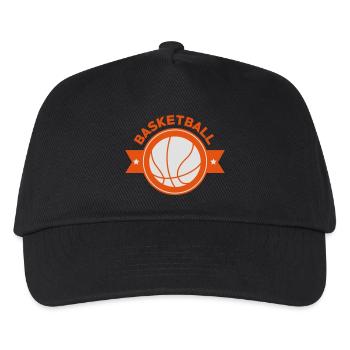 Basketball - Basket Ball - Game - Sport - Player - Kids’ Baseball Cap - black - Front