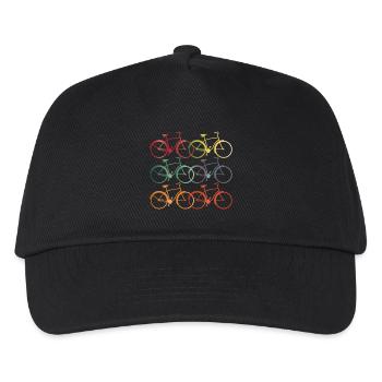 bikes - Kinder Basecap - Schwarz - Vorne