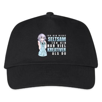 Anime - Kreativer als du - Kinder Basecap - Schwarz - Vorne