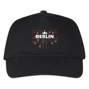I Love Berlin - Kinder Basecap - Schwarz - Vorne
