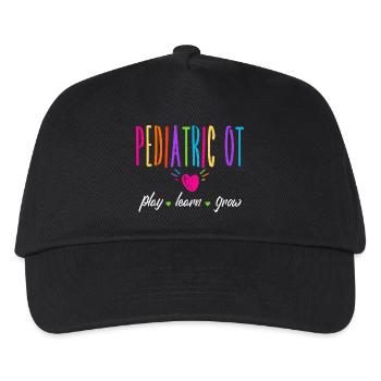 Occupational therapy - Kids’ Baseball Cap - black - Front