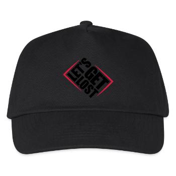 Lets Get Lost - Kids’ Baseball Cap - black - Front