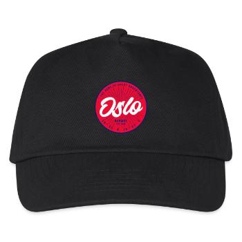 Oslo Norway - Kids’ Baseball Cap - black - Front