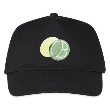 The Green Dot - Kinder Basecap - Schwarz - Vorne