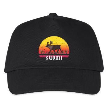 Finland Holidays - Kids’ Baseball Cap - black - Front