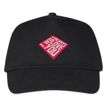 I will always love - Kids’ Baseball Cap - black - Front