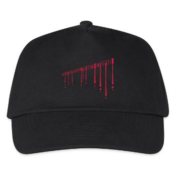 not antisocial anti stupid - Kids’ Baseball Cap - black - Front