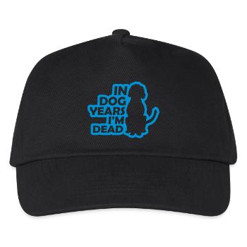 in dog years Dead - Kids’ Baseball Cap - black - Front