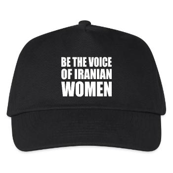 Be the voice of iranian women - Kids’ Baseball Cap - black - Front