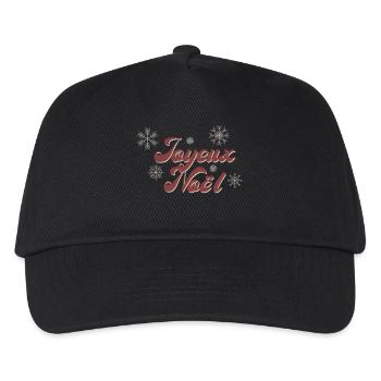 Frohe Weihnachten - Geschenk zum Schenken! - Kinder Basecap - Schwarz - Vorne