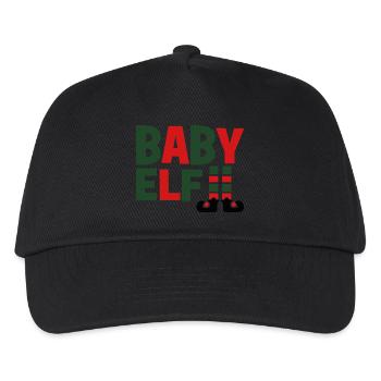 Bébé elfe - Casquette de baseball Enfant - noir - Devant