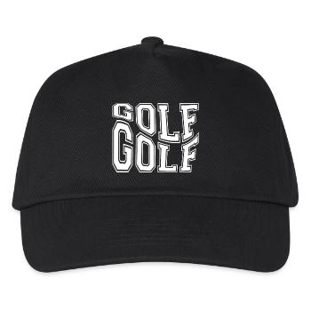 golf, fan golf, golf sport - Casquette de baseball Enfant - noir - Devant