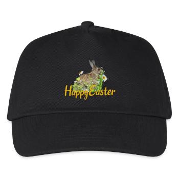 Happy Easter rabbit - Kinder Basecap - Schwarz - Vorne