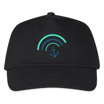 Anchor Northern Germany Sailor Sailor Captain - Kids’ Baseball Cap - black - Front