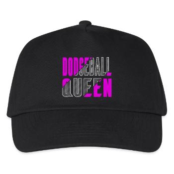 Dodgeball Queen - Kids’ Baseball Cap - black - Front