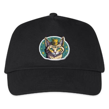Princesse - Casquette de baseball Enfant - noir - Devant