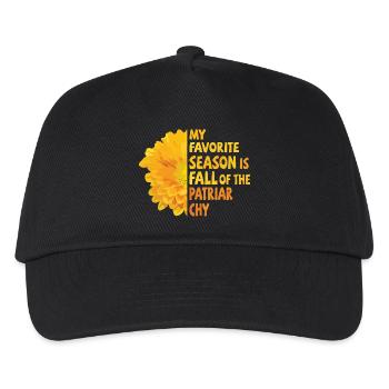 My favorite season is Fall of the Patriarchy - Kinder Basecap - Schwarz - Vorne