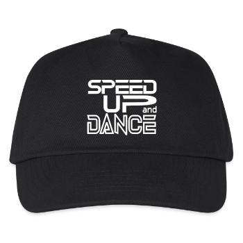 Speed up and Dance - Kids’ Baseball Cap - black - Front