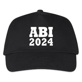 Abi 2024 - Kinder Basecap - Schwarz - Vorne