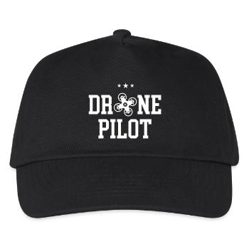 Pilote de drone - Casquette de baseball Enfant - noir - Devant