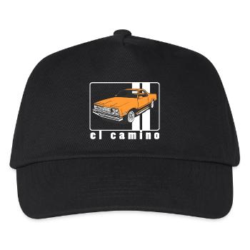 el camino - Kids’ Baseball Cap - black - Front