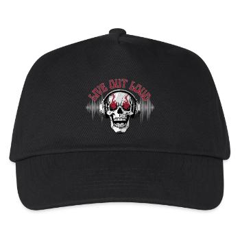 VIVRE À VOIX HAUTE - Casquette de baseball Enfant - noir - Devant